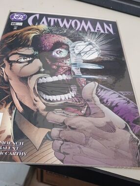 DC Catwoman #46 Comic  - Purple and Black In A Sleeve
